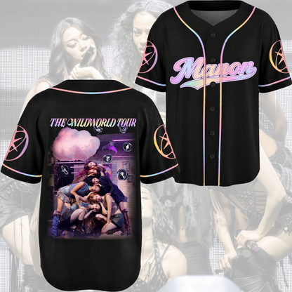 Glow Katseye The Wildworld Tour 2026 Baseball-Trikot Fan-Edition