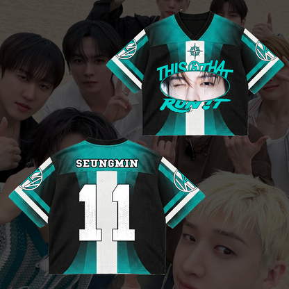 Stray Kids Eye This & That Album Mixed Mesh Jersey Geschenke für Stay