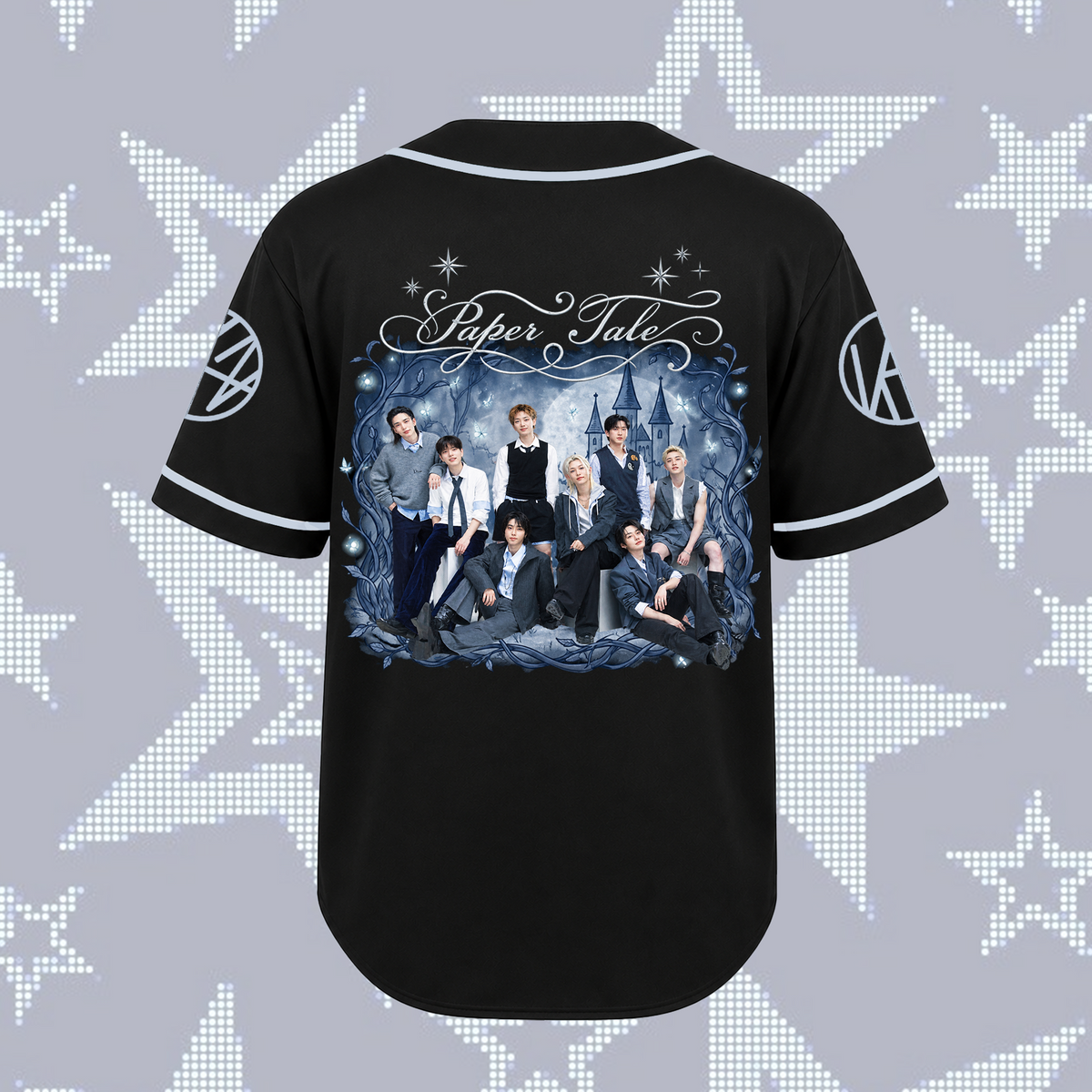 Stray Kids Baseballtrikot mit den Namen aller Mitglieder, K-Pop-Geschenk für STAY