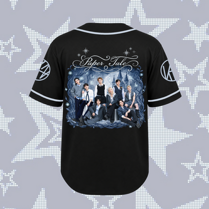 Stray Kids Baseballtrikot mit den Namen aller Mitglieder, K-Pop-Geschenk für STAY