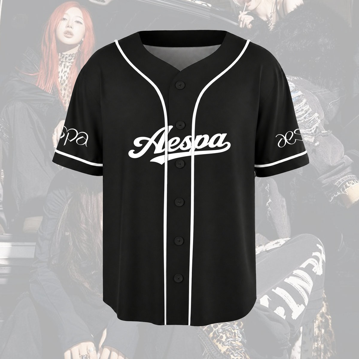 aespa SYNK Complexity Konzert Baseballtrikot Bühne Fan-Geschenke