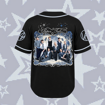 Stray Kids Baseballtrikot mit den Namen aller Mitglieder, K-Pop-Geschenk für STAY
