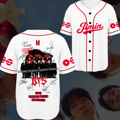 BTS 2026 Arirang Festa Baseballtrikot zum 13. Jubiläum