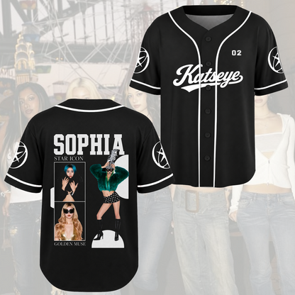 KATSEYE Streetwear Baseball-Trikot The Wildworld Tour Outfit Geschenk für Fans