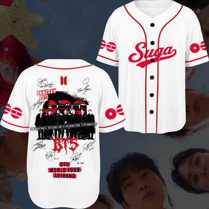 BTS 2026 Arirang Festa Baseballtrikot zum 13. Jubiläum