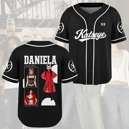KATSEYE Streetwear Baseball-Trikot The Wildworld Tour Outfit Geschenk für Fans
