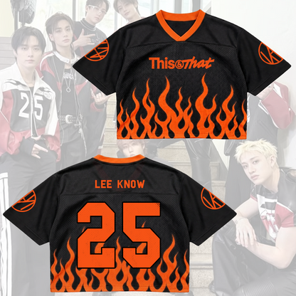 Bold Stray Kids This That Album Jersey Run It Merch Geschenk für STAY