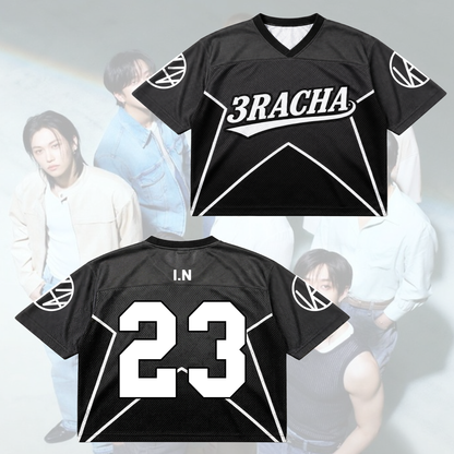 Stray Kids 3RACHA Fußballtrikot SKZ Welttournee Konzert-Outfit Geschenk für Fans