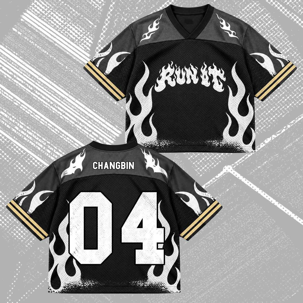 Stray Kids This & That Album Jersey Run It Merchandise Geschenk für STAY