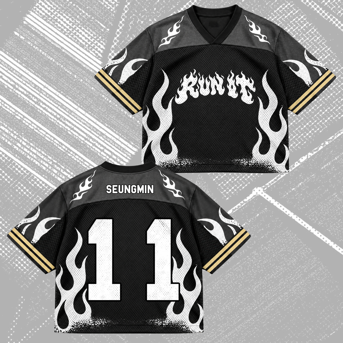 Stray Kids This & That Album Jersey Run It Merchandise Geschenk für STAY