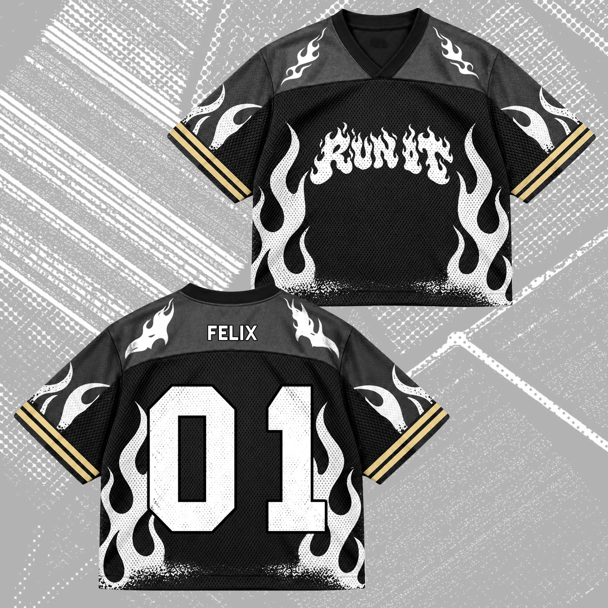 Stray Kids This & That Album Jersey Run It Merchandise Geschenk für STAY