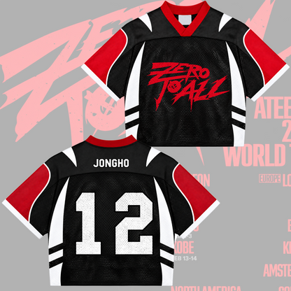 ATEEZ Golden Hour Part 5 Mixed Mesh Jersey Fan Edition (Bad)