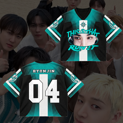 Stray Kids Eye This & That Album Mixed Mesh Jersey Geschenke für Stay