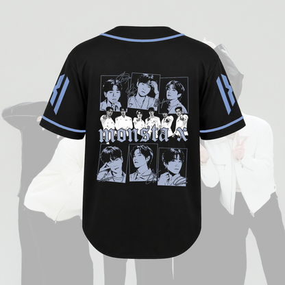 Faszinierendes Monbebe Baseballtrikot MONSTA X K-Pop Geschenk für Fans