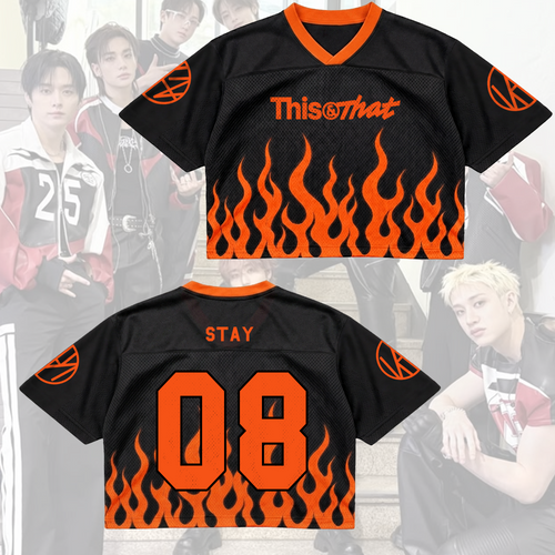 Bold Stray Kids This That Album Jersey Run It Merch Geschenk für STAY