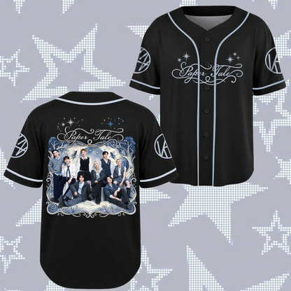 Stray Kids Baseballtrikot mit den Namen aller Mitglieder, K-Pop-Geschenk für STAY