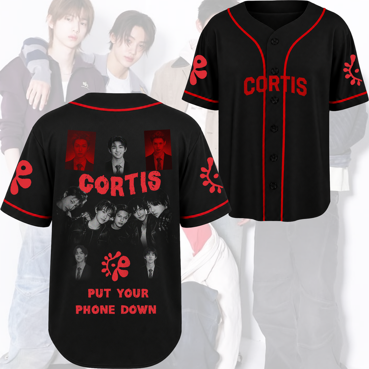 Spark Cortis Put Your Phone Down Tour Baseball-Trikot
