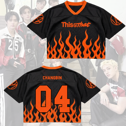 Bold Stray Kids This That Album Jersey Run It Merch Geschenk für STAY