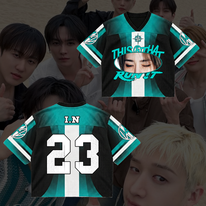 Stray Kids Eye This & That Album Mixed Mesh Jersey Geschenke für Stay