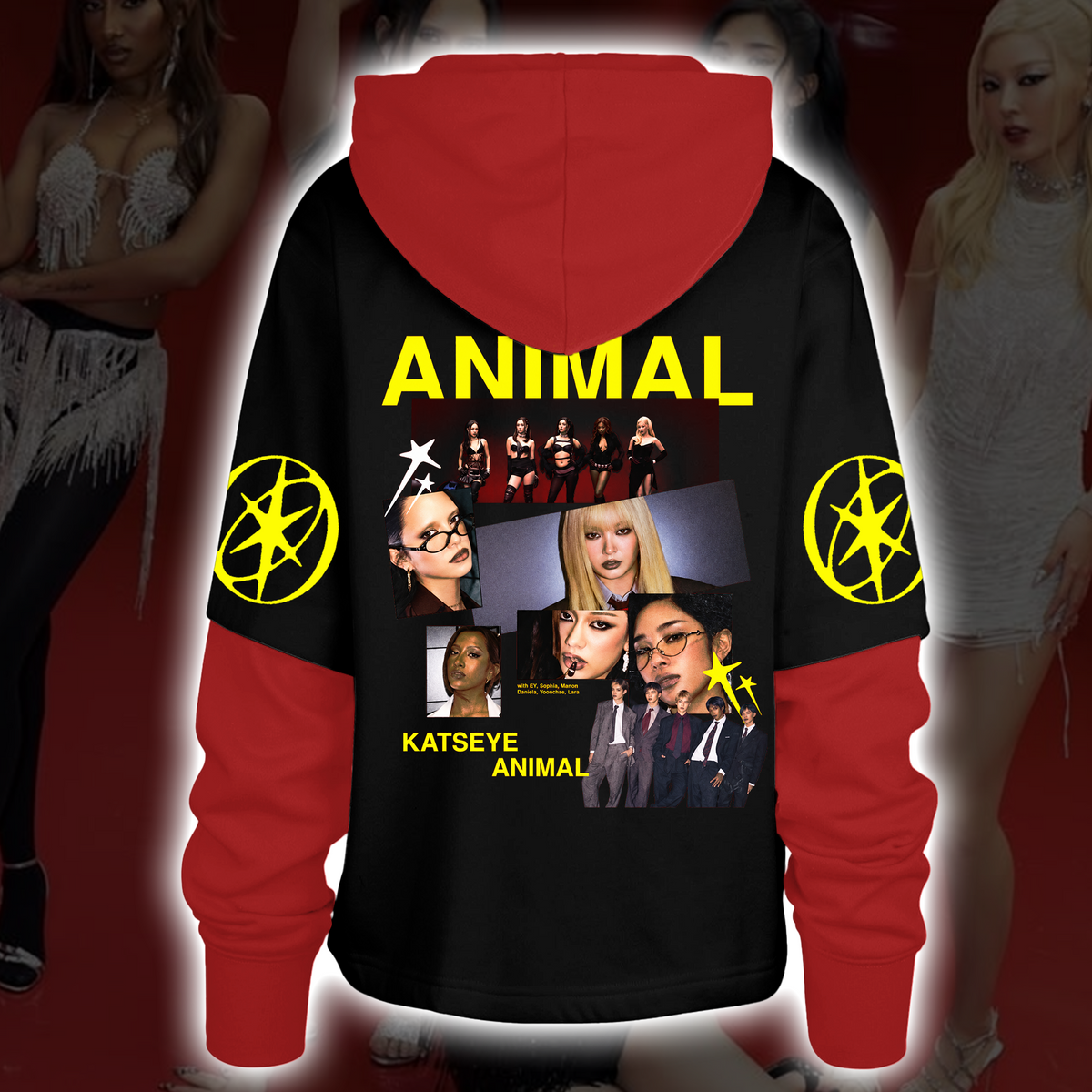 Enigmatischer KATSEYE Wild World Tour Shortstop Hoodie, einzigartige Fan-Edition