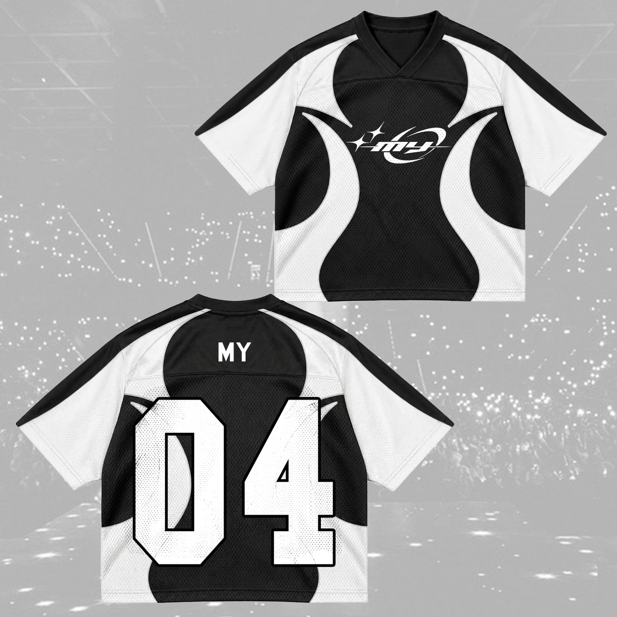 Aespa Complexity Synk Retro Sporty Mixed Mesh Trikot Fan-Geschenke