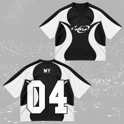 Aespa Complexity Synk Retro Sporty Mixed Mesh Trikot Fan-Geschenke
