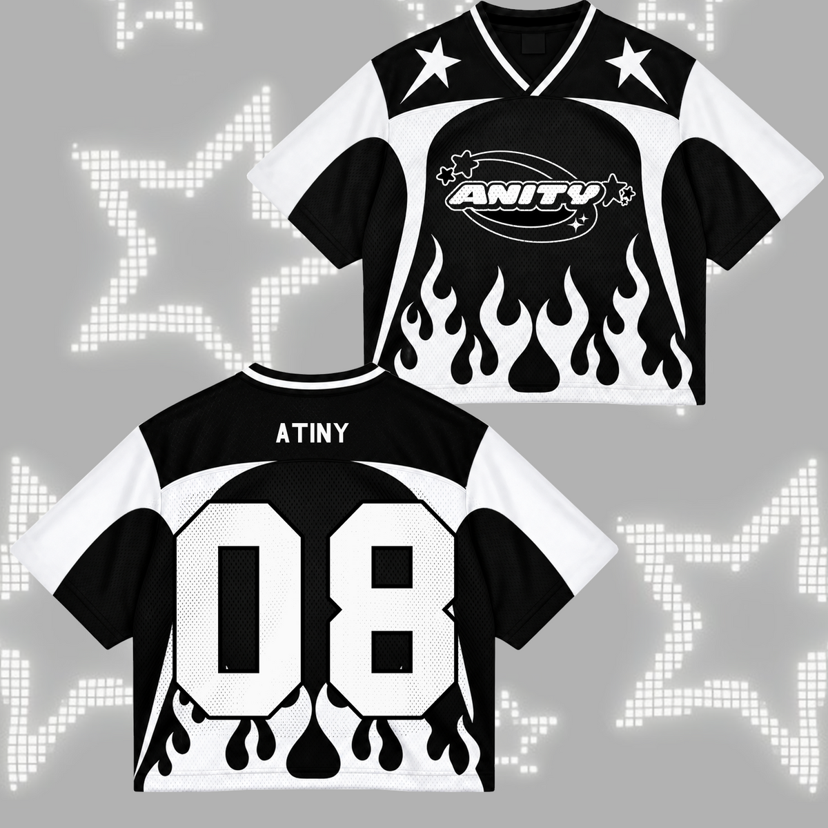Chrysalis ATEEZ Golden Hour Teil 5 Album Mixed-Mesh-Trikot