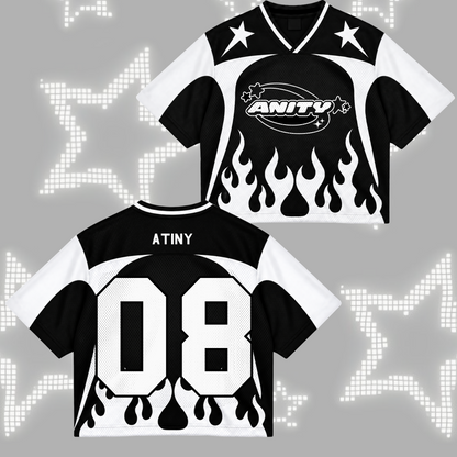 Chrysalis ATEEZ Golden Hour Teil 5 Album Mixed-Mesh-Trikot