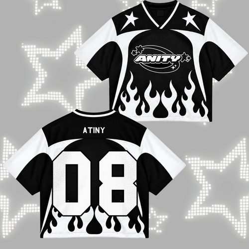 Chrysalis ATEEZ Golden Hour Teil 5 Album Mixed-Mesh-Trikot