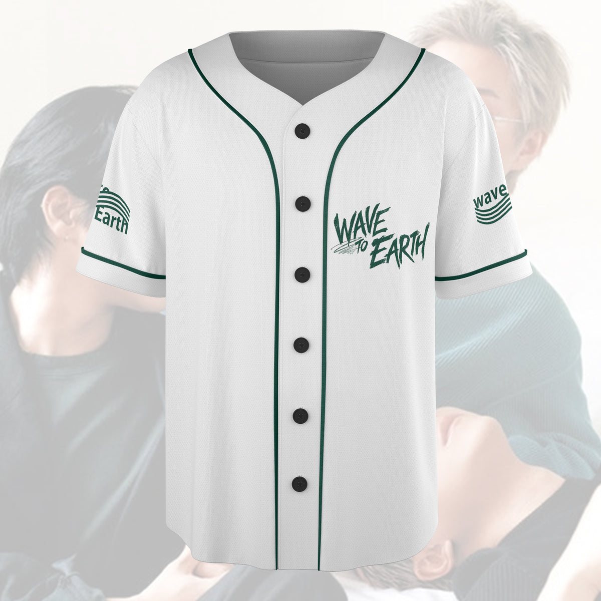 Wave To Earth The Pieces Tour Baseball-Trikot, Indie-Band Konzert-Outfit, Fan-Geschenk-Shirt