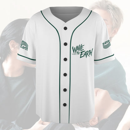 Wave To Earth The Pieces Tour Baseball-Trikot, Indie-Band Konzert-Outfit, Fan-Geschenk-Shirt