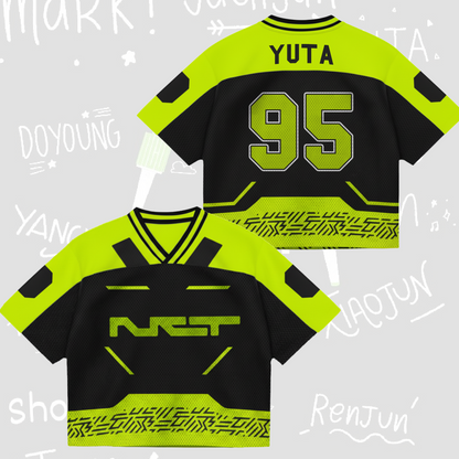 NCT 127 Everything All At Once Neo Mixed Mesh Jersey Gift For Fans
