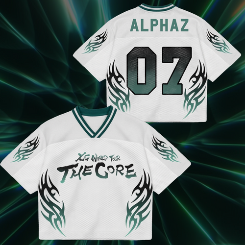 Flawless XG The Core  World Tour Mixed Mesh Jersey Gift For Alphaz