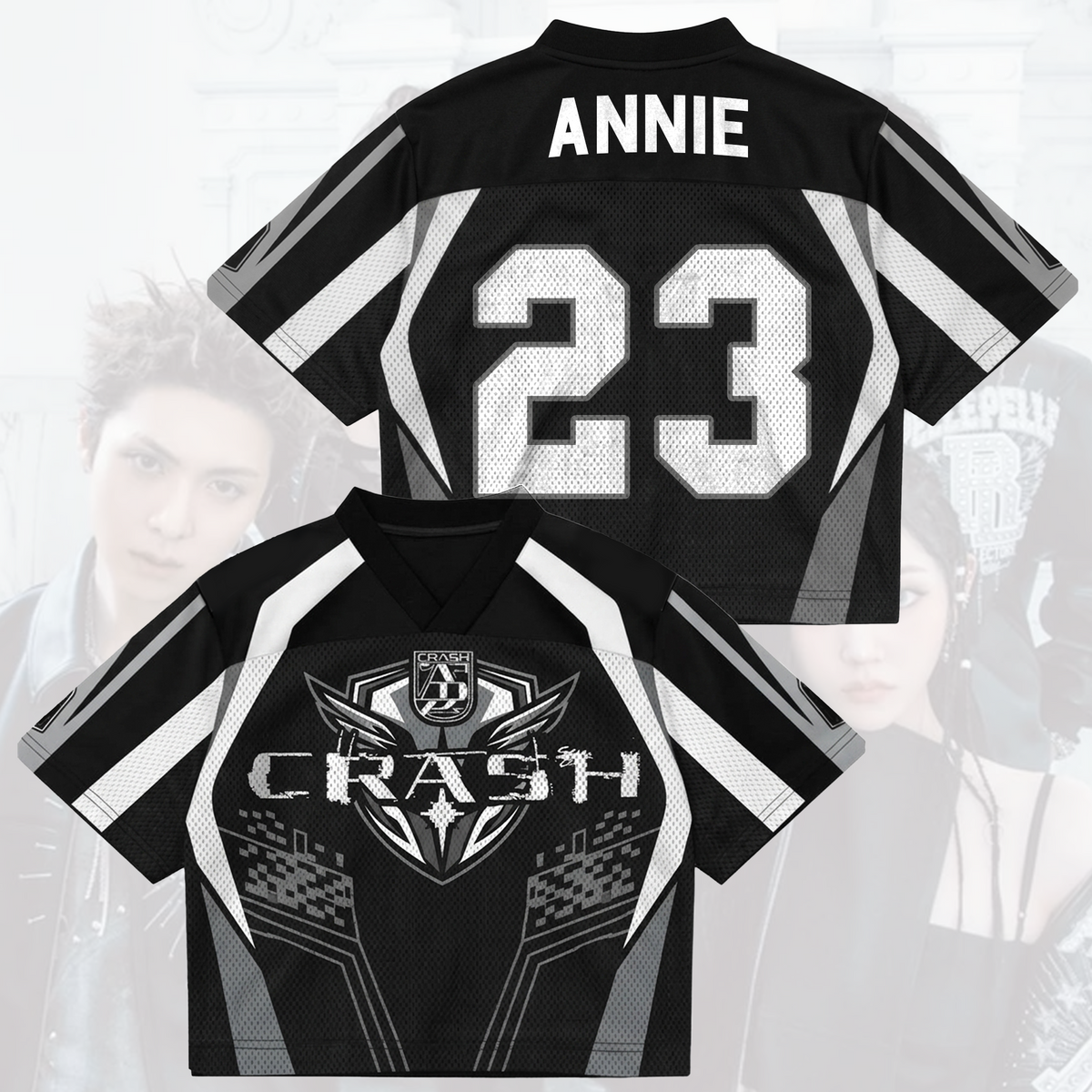 Allday Project Crash Album Mixed Mesh Jersey Geschenk für Fans
