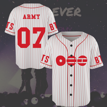 Blockbuster World Tour 2026 Army BTS Baseballtrikot Geschenk für Liebhaber