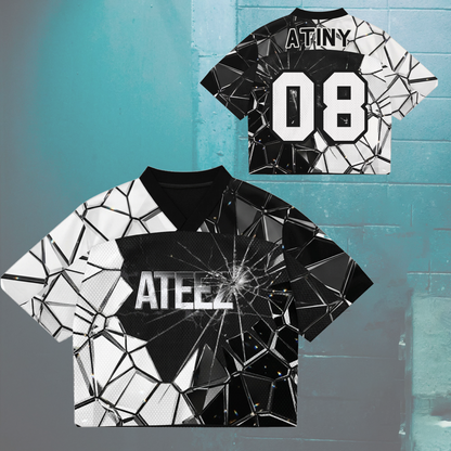 ATEEZ Golden Hour Part 5 Mixed Mesh Jersey Fan Edition (Bad)