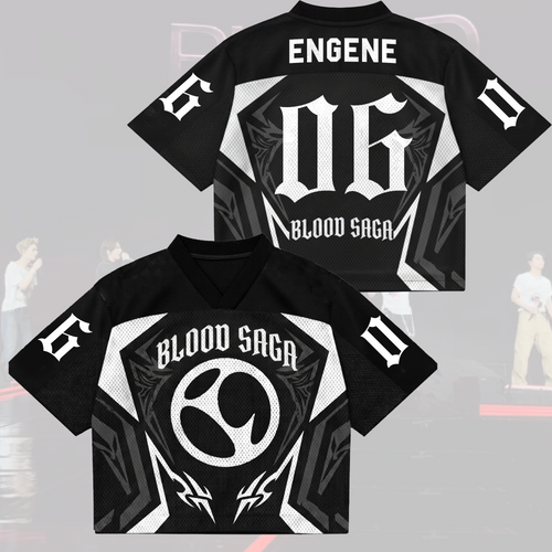 Final Stage Blood Saga Enhypen Mix-Mesh-Trikot Geschenk für Fans