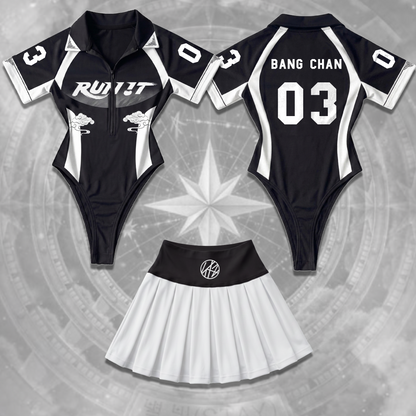 Epic Run It Stray Kids Welttournee Komplett-Jersey-Body-Set Geschenk für Stay