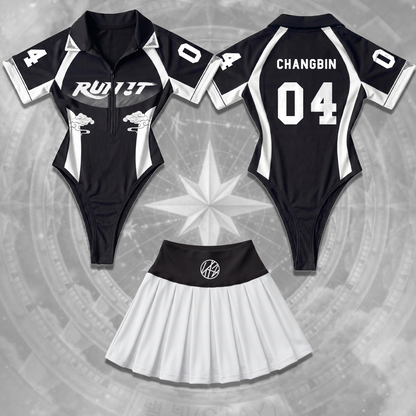 Epic Run It Stray Kids Welttournee Komplett-Jersey-Body-Set Geschenk für Stay