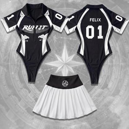 Epic Run It Stray Kids Welttournee Komplett-Jersey-Body-Set Geschenk für Stay