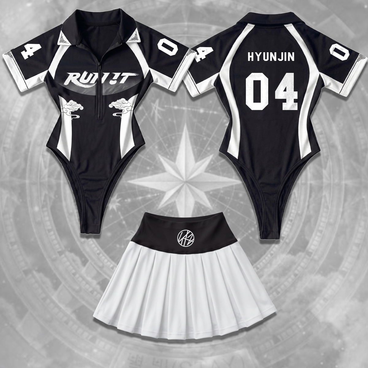 Epic Run It Stray Kids Welttournee Komplett-Jersey-Body-Set Geschenk für Stay