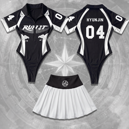 Epic Run It Stray Kids Welttournee Komplett-Jersey-Body-Set Geschenk für Stay
