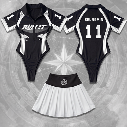 Epic Run It Stray Kids Welttournee Komplett-Jersey-Body-Set Geschenk für Stay