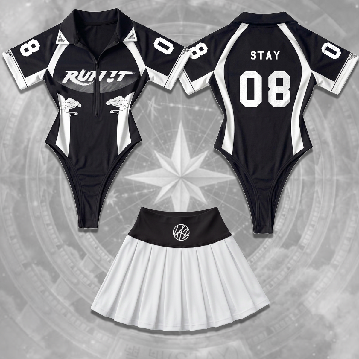 Epic Run It Stray Kids Welttournee Komplett-Jersey-Body-Set Geschenk für Stay