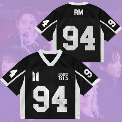 Prime Bts 2026 Festa Dreizehn Jahre Arirang World Tour Mix Mesh Trikot