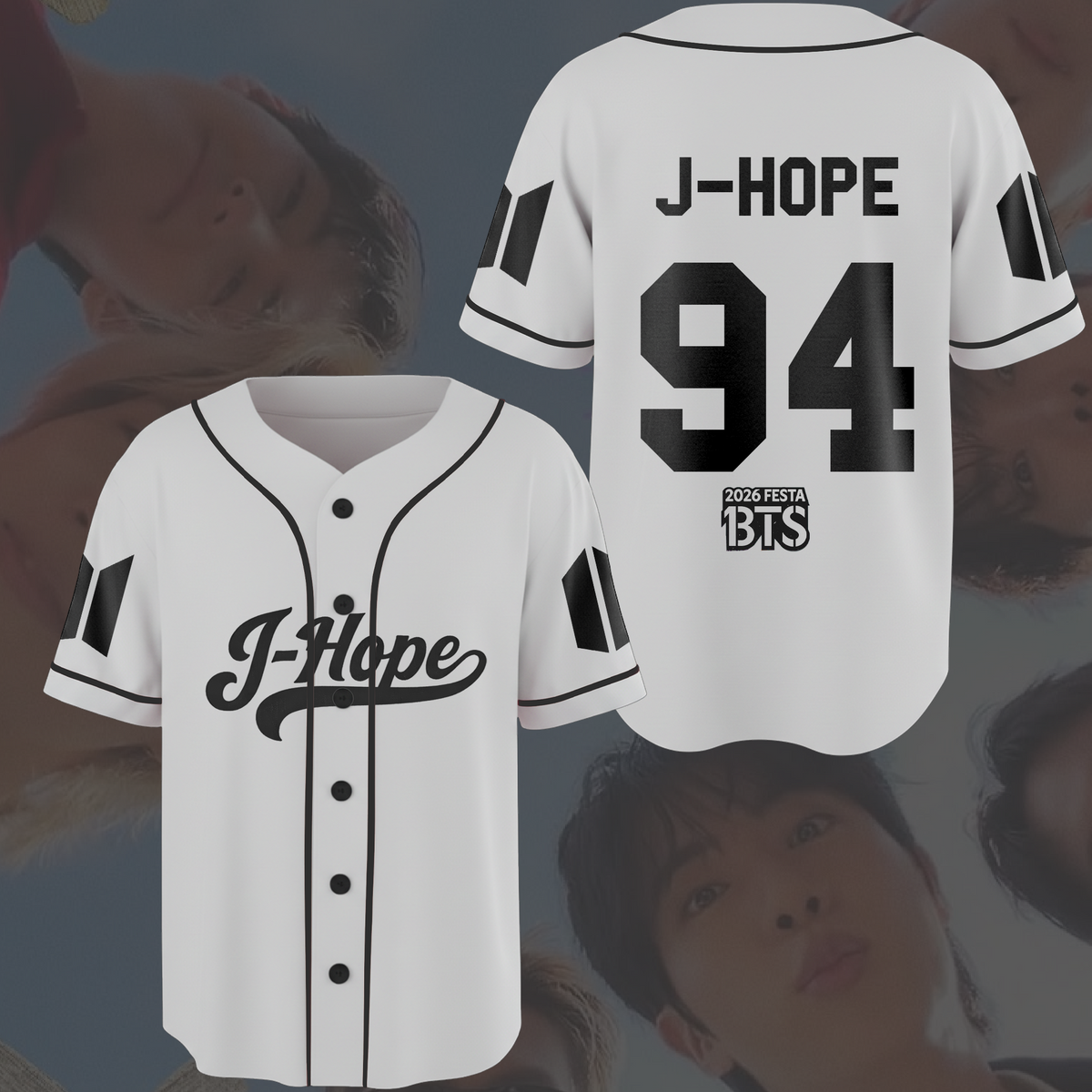Bliss BTS 2026 Festa Dreizehn-Jahre-Baseballtrikot