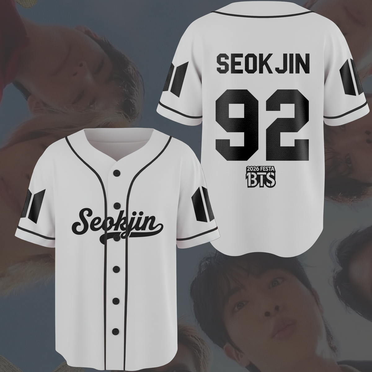 Bliss BTS 2026 Festa Dreizehn-Jahre-Baseballtrikot