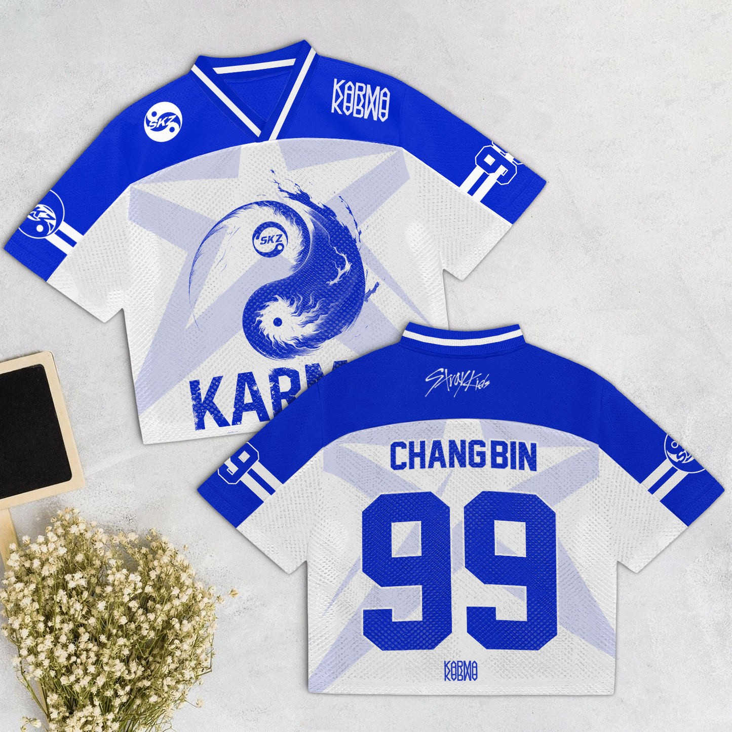 Stray Kids Album Karma Mesh Jersey