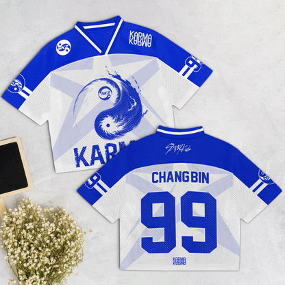 Stray Kids Album Karma Mesh Jersey