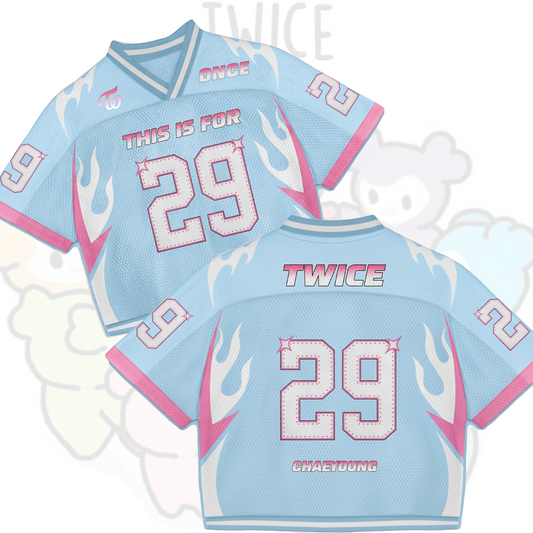 WAVESTEEᵀᴹ Twice Uniform This Is For Tour 2 Mixed Mesh Jersey